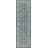 Haupt Vine and Border Textured Weave Teal/Gray Indoor/Outdoor Rug-92974614
