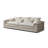 White Velvet Modular Sofa cushion couch-146762815