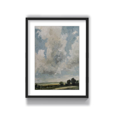 Nature Inspired Surreal Vistas: Abstract Realism Of Hills And Cloudy Skies