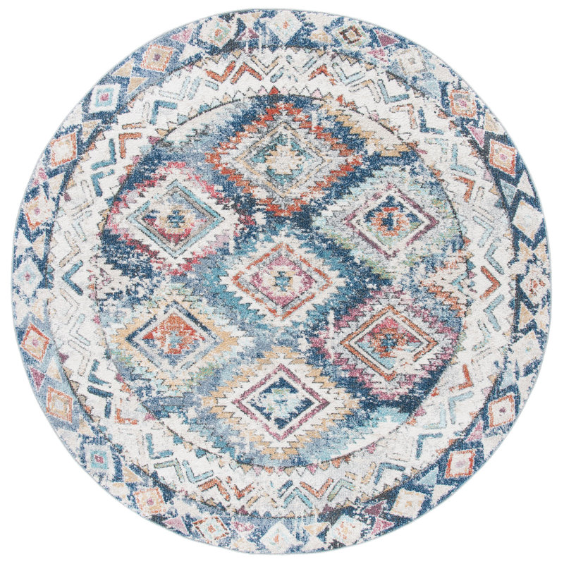 Tapis Julep Phoenix Performance Southwestern, Rond 6 pi 7 po