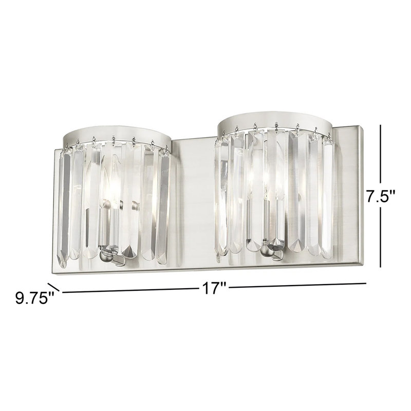 Éclairage pour meuble-lavabo 3 lumières Aston