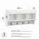 Arulappu Wall 6 - Hook Wall Mounted Coat Rack