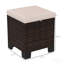 Ensemble de 2 cubes de repose-pieds d'extérieur-129415989