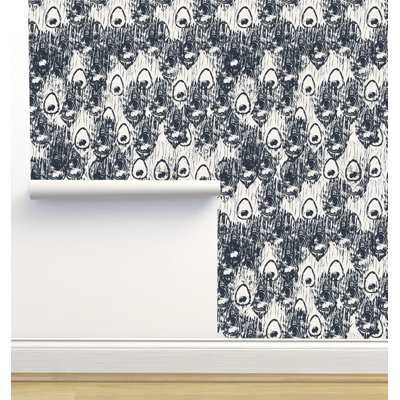 Rouleau de papier peint auto-adhésif texture L 6 pi x l 24 po Monor Designs