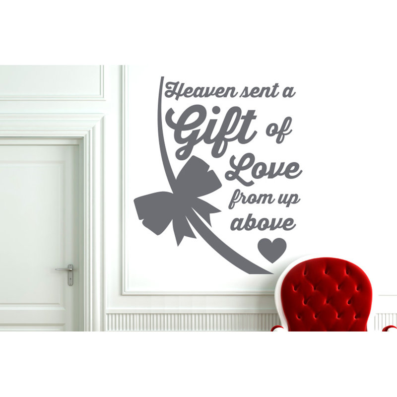 Wall Decal, Medium, Grey