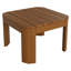 Table d'appoint d'extérieur Kona en teck naturel-1963258316