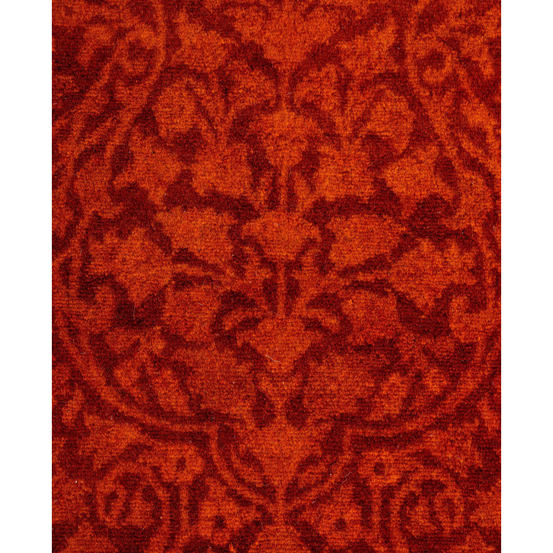 Overdyed One-of-a-Kind Runner 2'7" X 10'1" Hand Knotted Area Rug