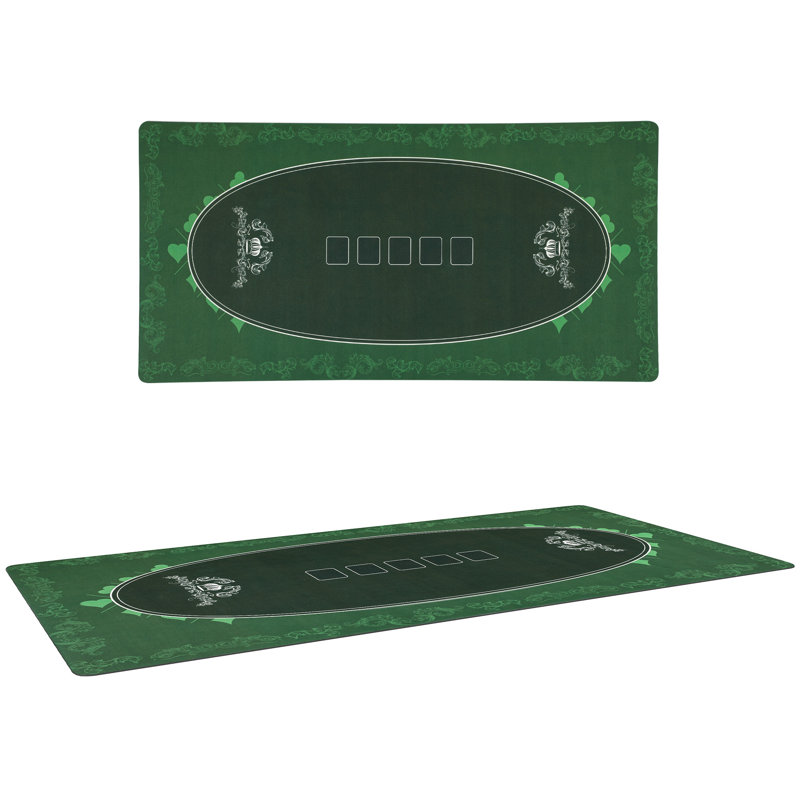 Lark Manor Foldable Poker Table Cover, 0.2 cm H x 60 cm W x 120 cm L