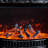 White Solid + Manufactured Wood Electric Fireplace