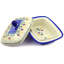 Spring Flowers Stoneware Butter Dish