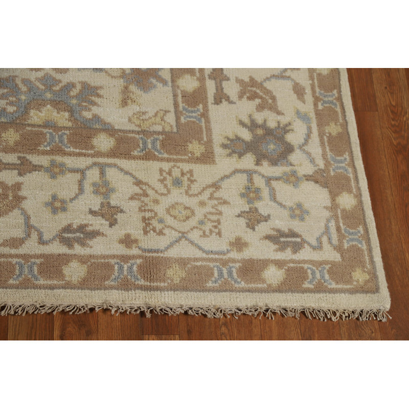 Tapis indien en laine Oushak 6 x 9