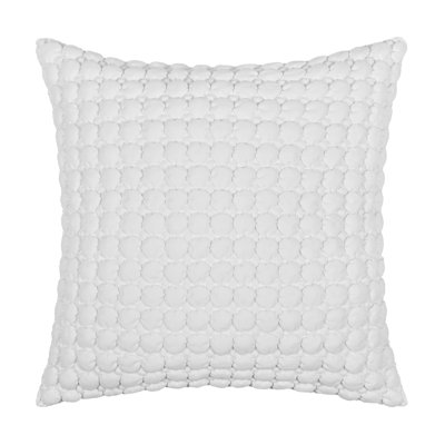 Marshmallow Puff Euro Quilted Sham Teal