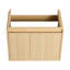 Meuble-lavabo 24 po avec lavabo en céramique, lavabo mural, rangement en bois à double porte pour la salle de bain, armoire de rangement en chêne-1057832217