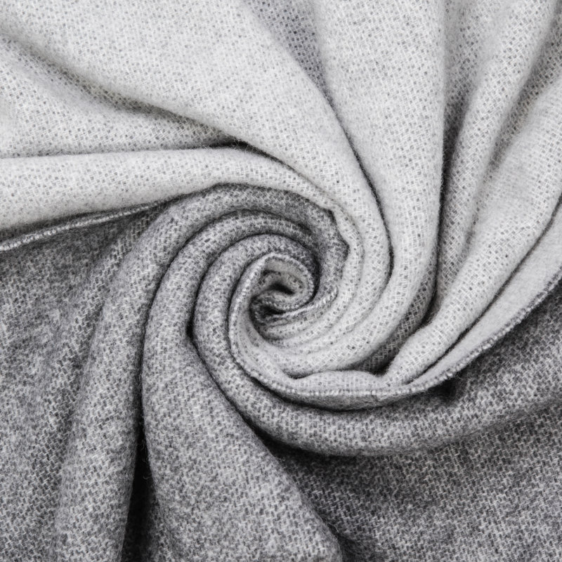 Merino Wool Blanket Gurfaan, Deep Gray