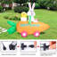 Voiture gonflable gonflable Happy Bunny