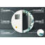Huldar Glass Flat Wall Mirror