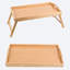 Table de service pliable en bambou