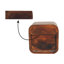 20cm W Solid Wood Bedside Table