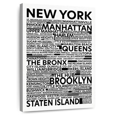 New York Boroughs And Streets