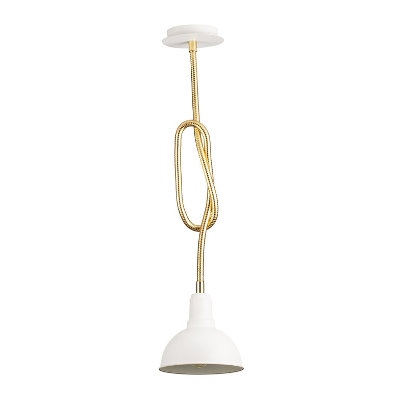 Luminaire suspendu en forme de dôme à 1 lumière Dewsbury