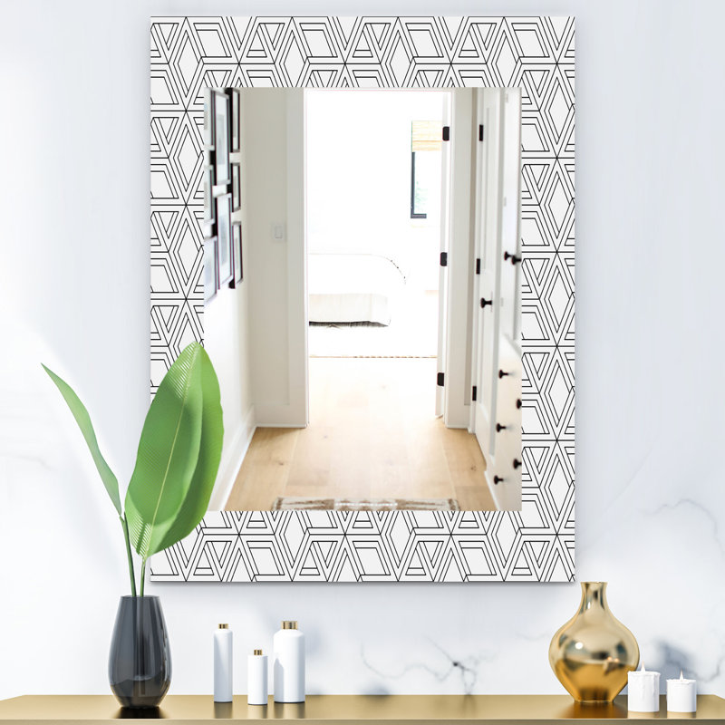 Miroir mural, H 24 po x l 32 po