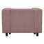 Upholstered Corduroy Club Chair-1420975105