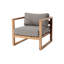 Venice Outdoor Teak Lounge Chair-1371331825