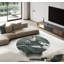 Petite table basse en marbre naturel-28006906-10851583
