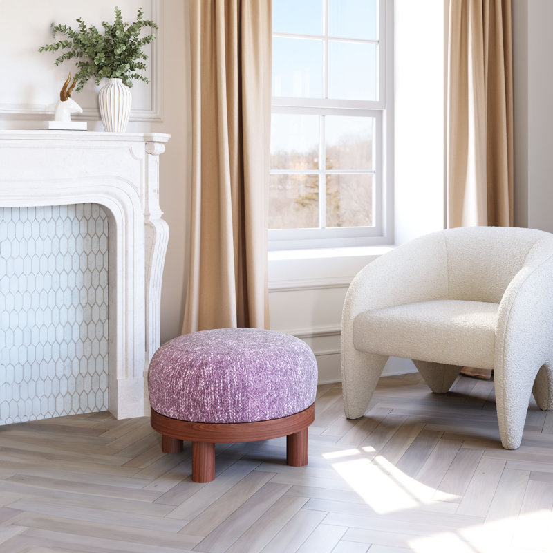 Repose-pieds Gome - Wisteria - mauve, Mauve