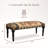 Kyle Handmade Natural Multicolor Southwestern Geometric Upholstered Bench