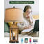 Ensemble de 2 lampes de table rétro 23,75 "USB C + A Ports-150218299