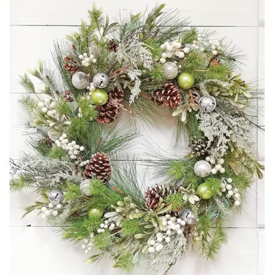 Pine & Mix Bell Wreath