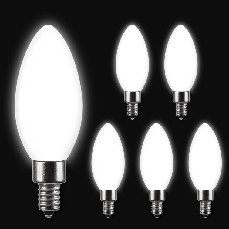 E12 Dimmable Led Candle Bulb, Candle Shape Bulbs Led E12