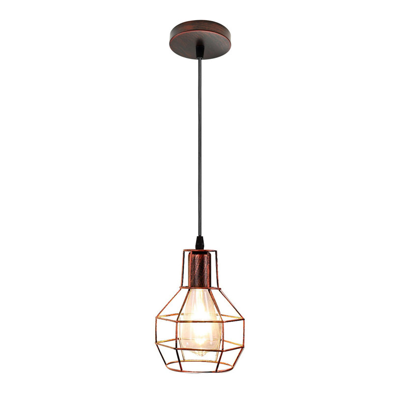 Celada 1 - Light Single Pendant, Yes, Rustic Red