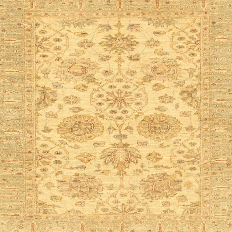 Tapis abstrait moderne 3929, Carré 6 pi