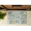 Non-Slip Floral Outdoor Doormat