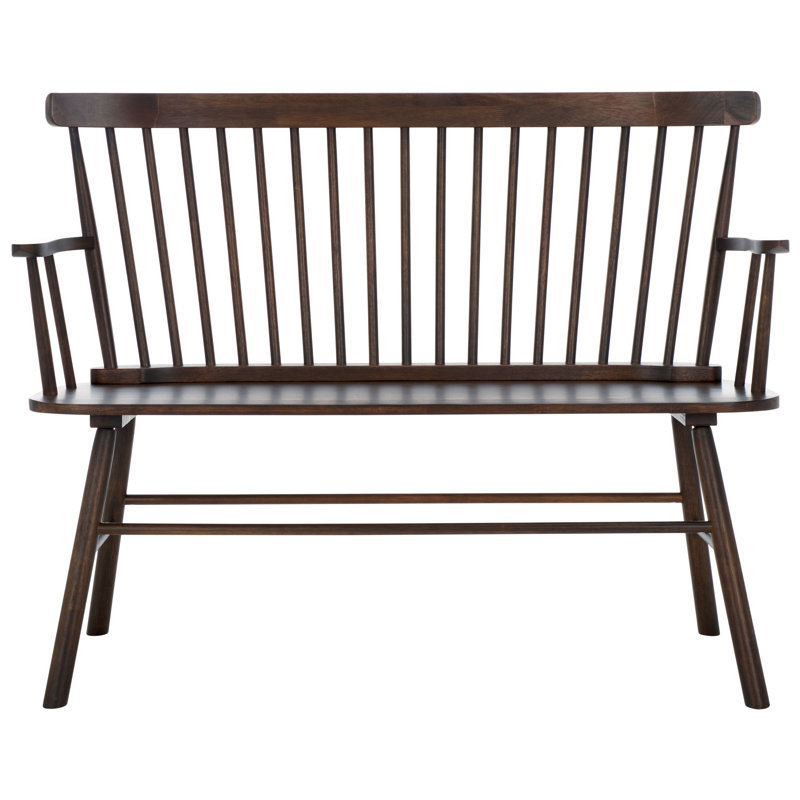 Karlovy Wood Bench, Dark Walnut