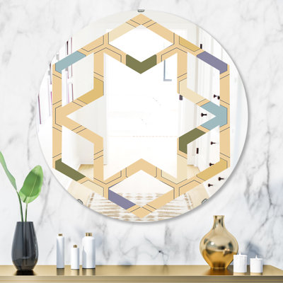 Miroir mural Hexagon Star