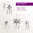 Beaudette 3 - Light Dimmable Vanity Light-683960120