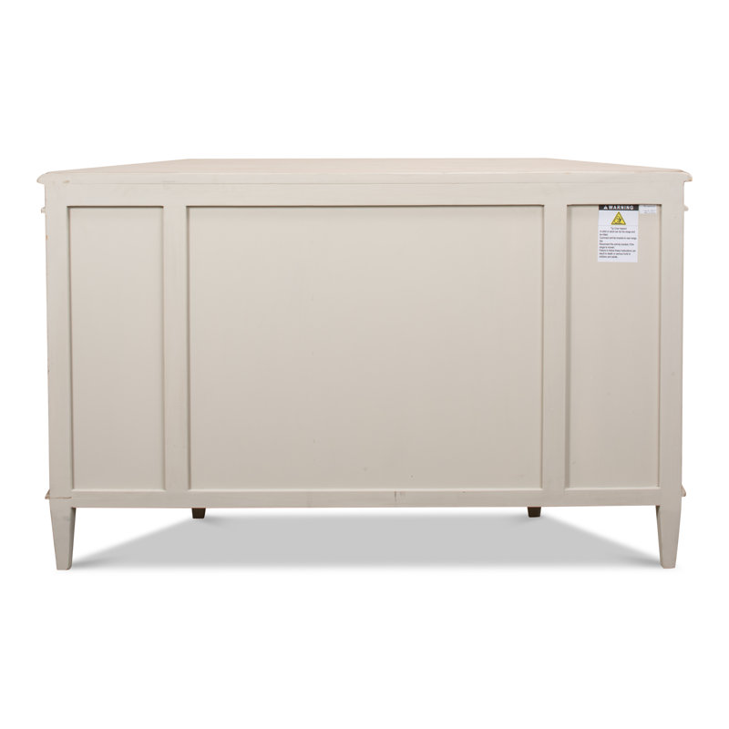 Wrenn 58'' W Solid Wood, Stone Gray