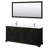 Deborah 80'' Double Bathroom Vanity with Marble Top-97811010-97811013-97811525