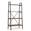 129cm H x 60cm W Steel Ladder Bookcase
