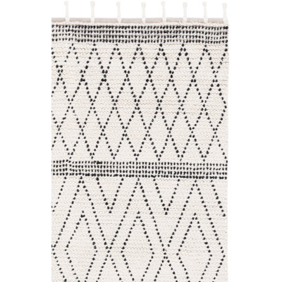 Seifert Hand Woven Wool Geometric Rug