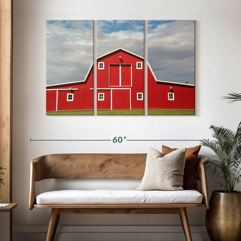 Freshly Painted Red Barn