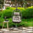 Outdoor Hanging Chair With Durable Frame And Comfortable Cushion For Relaxation-2043864657