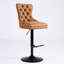 Modern Pu Leather With Adjustable Seat, Comfort Back For Home And Pub ( 2 Chairs 360Â° Swivel Kitchen Island 2-1458008946