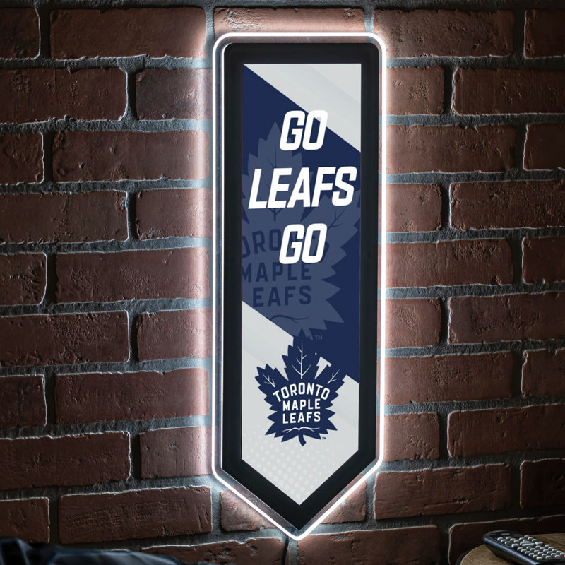Enseigne murale NHL Team Pennant, Maple Leafs de Toronto