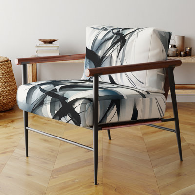 Fauteuil rembourré moderne abstrait Abstract Neutral