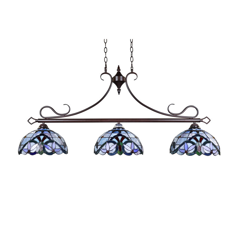 Luminaire suspendu pour table de billard 3 lumières Havre