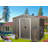 8 ft. W x 6 ft. D Metal Storage Shed